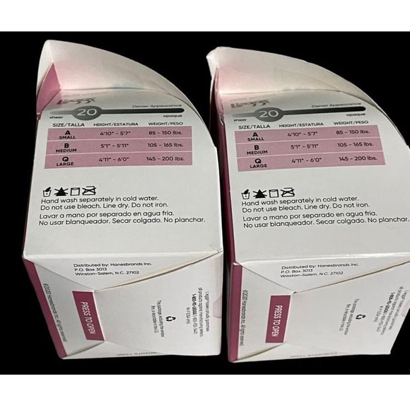 Leggs Womens Silken Mist Control Top Pantyhose/No Roll/Nude/Queen/#98488/NIB - Picture 2 of 4